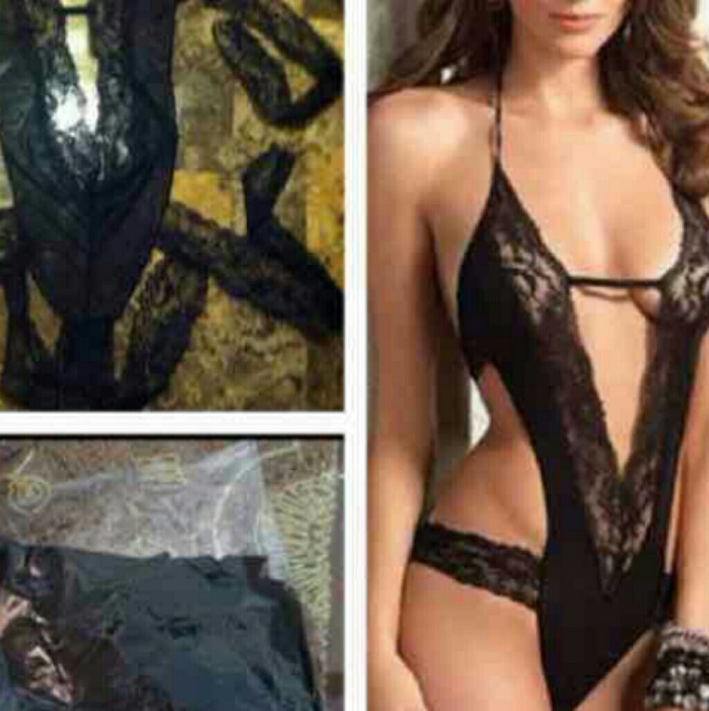 Black lingerie