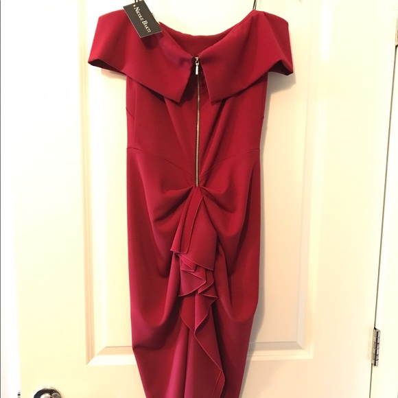 Nicole Bakti Ruffled-back dress, NWT size 2 US - Picture 6 of 7