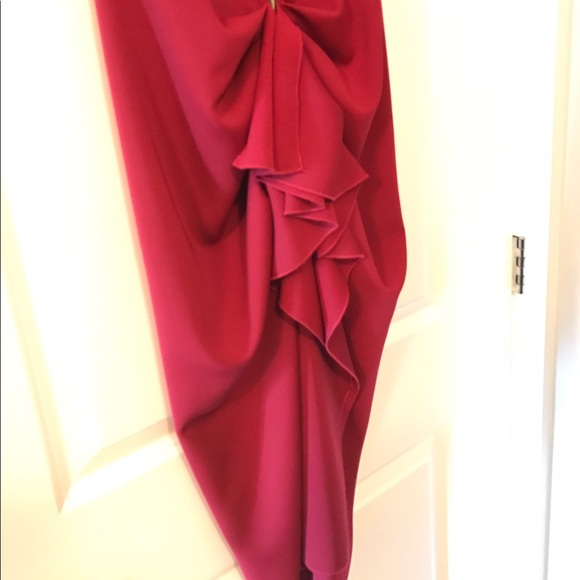 Nicole Bakti Ruffled-back dress, NWT size 2 US - Picture 7 of 7