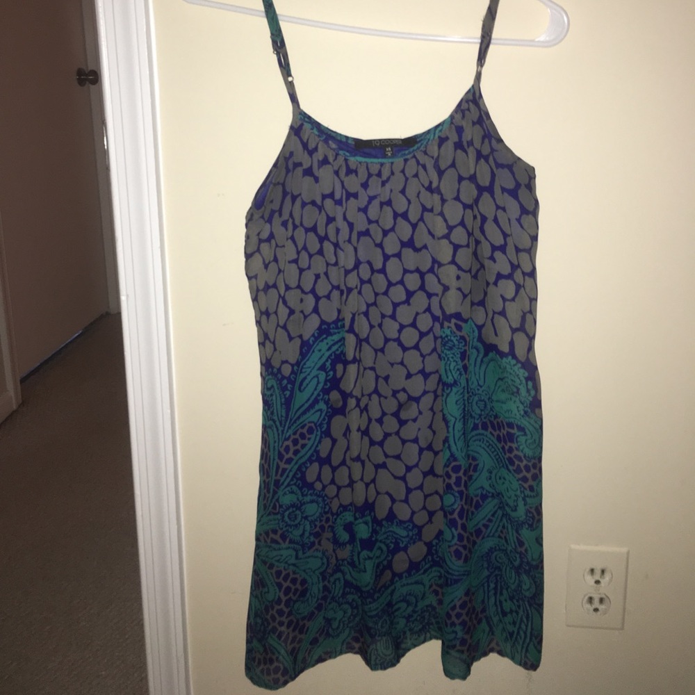 Patterned tank dress