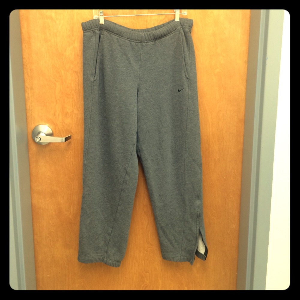 Grey nike sweats. Size small