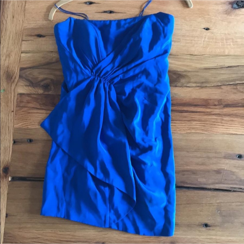Nicole Miller Blue Cocktail Dress