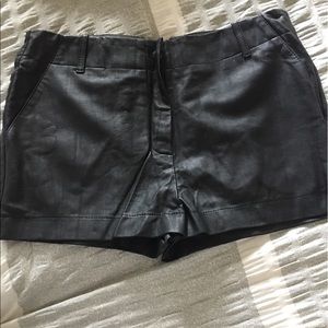 Brand new,LUSH black Polyurethane shorts size S