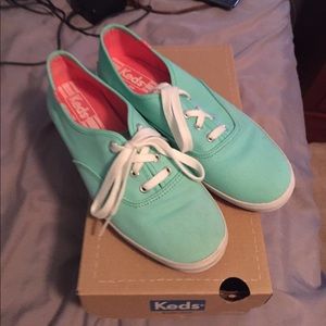 Teal keds