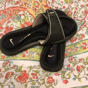 Nike Slide-On Sandals. Women's size 10