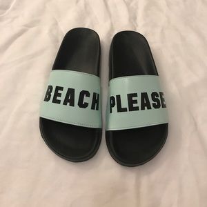 Beach Please Victoria's Secret Sandals