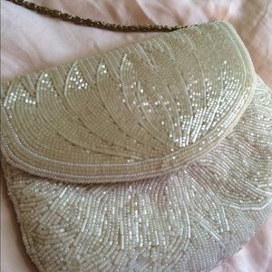 Vintage Beaded Clutch