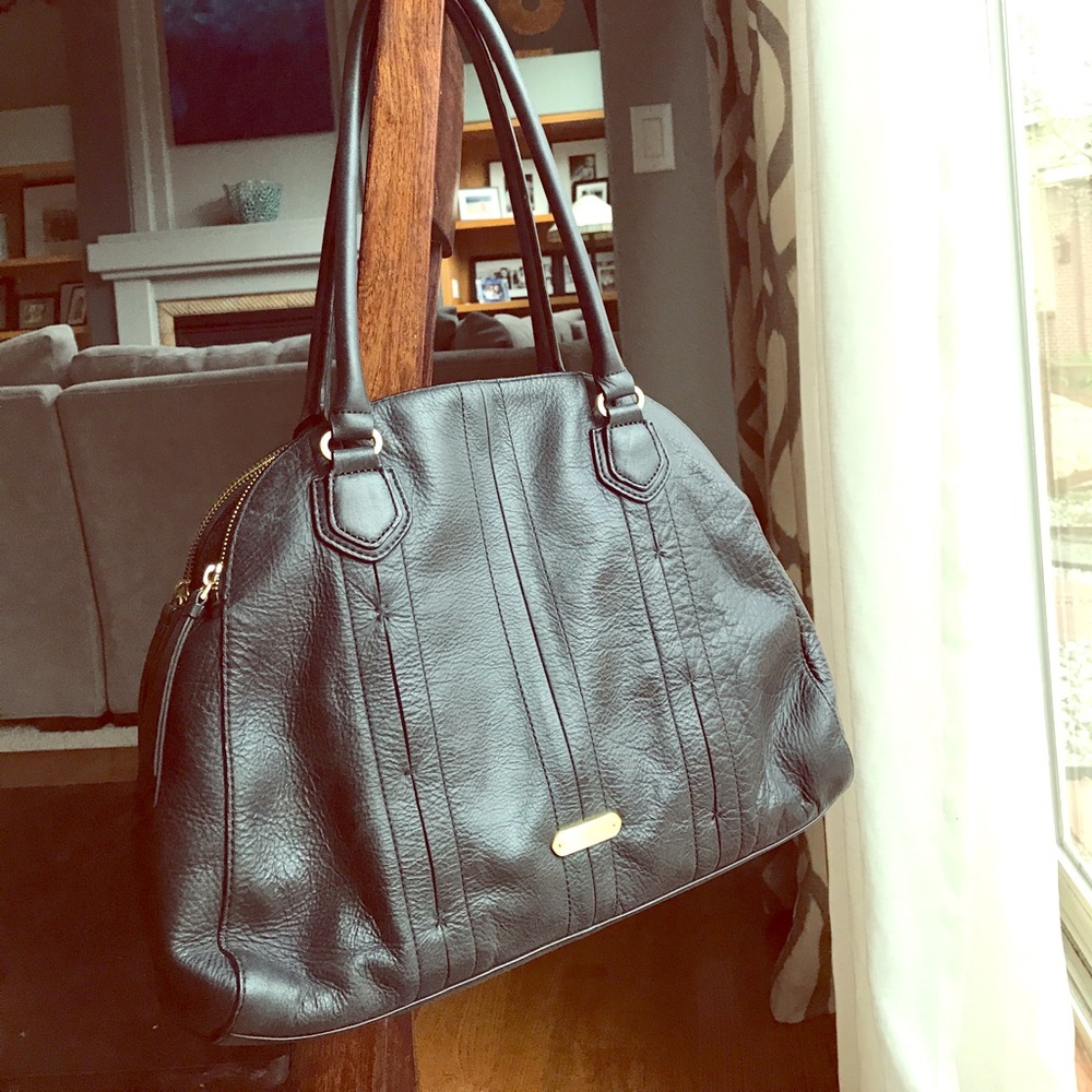 T Tahari black handbag