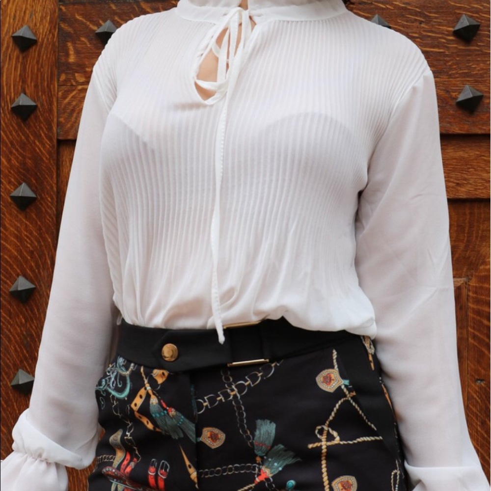 Elegant French white Shirts