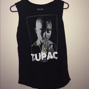Tupac shakur muscle tee