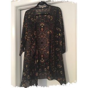 Rachel Roy sheer tunic