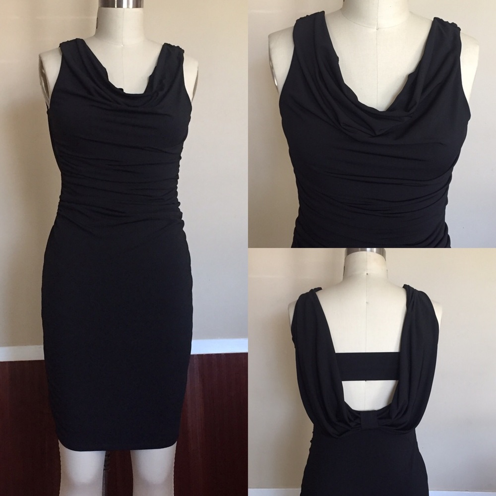 Black Jersey dress