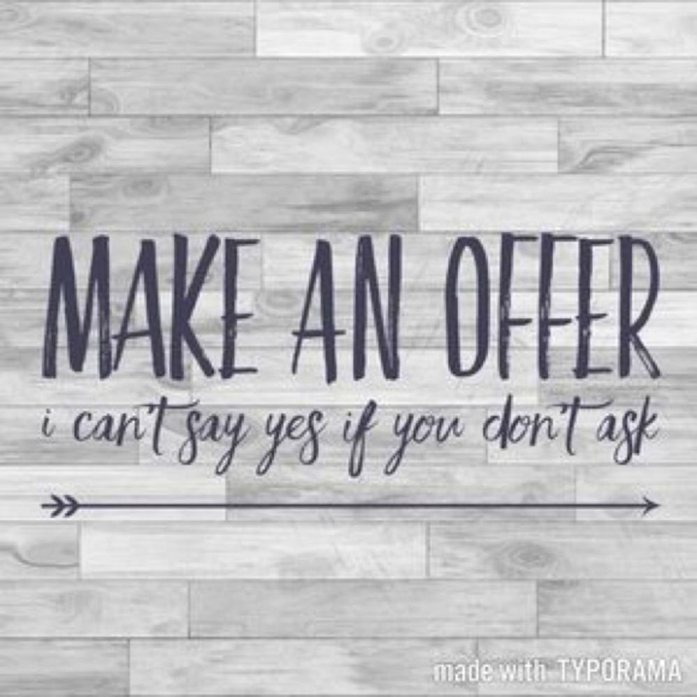 Reasonable Offers Welcome!