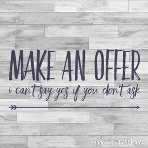 Reasonable Offers Welcome!