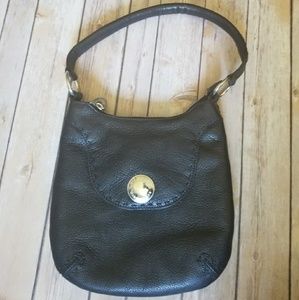 HIDESIGN pebble leather hobo bag