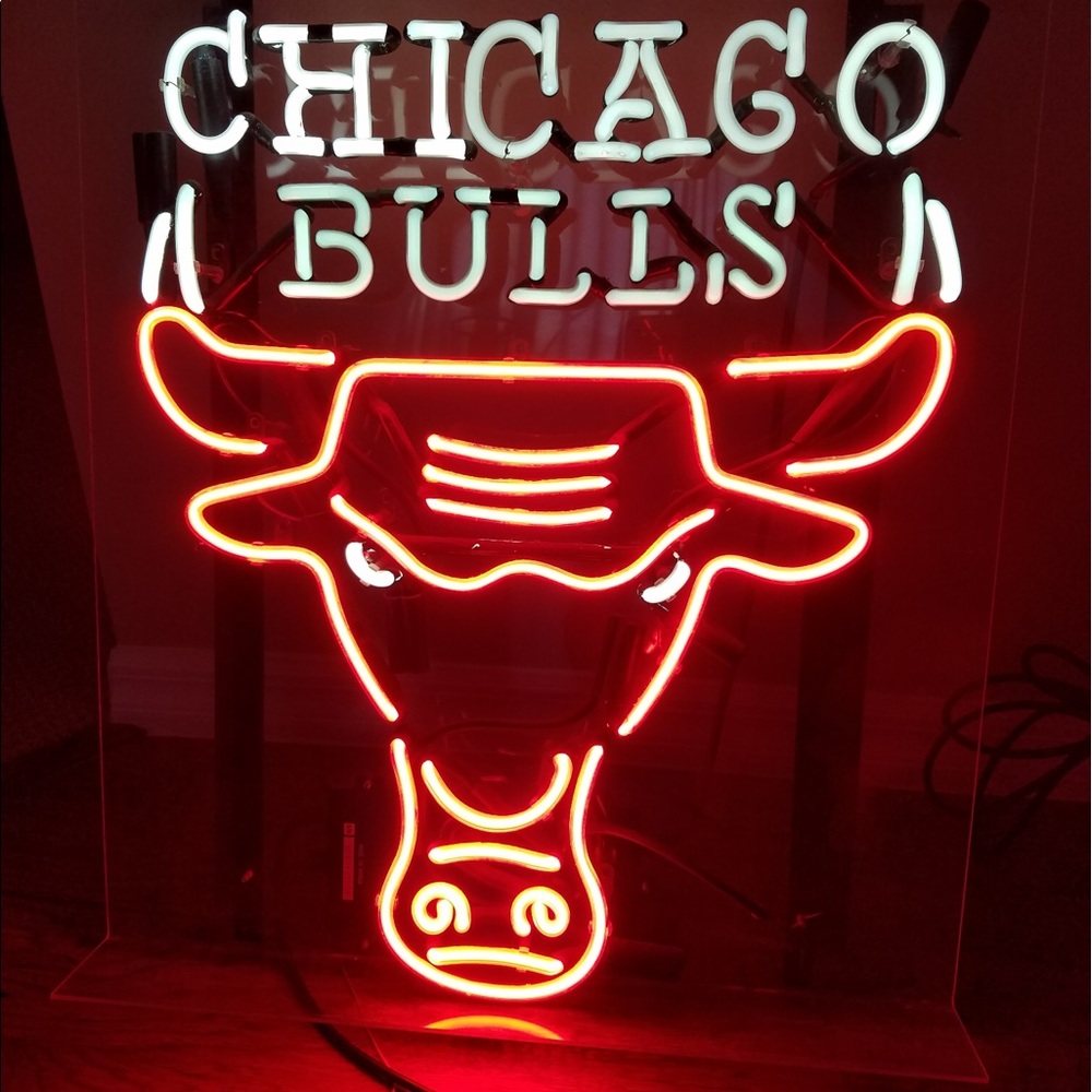 Chicago Bulls Neon sign