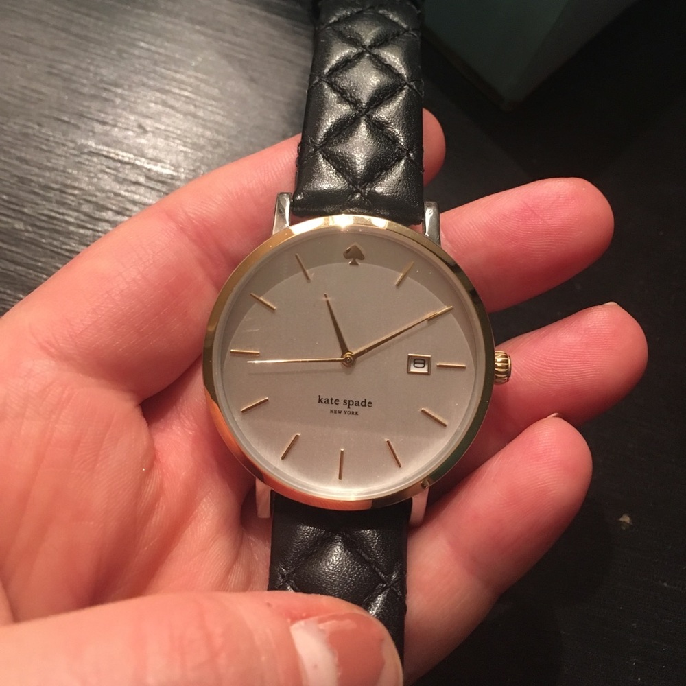 Kate Spade women's watch with leather band
