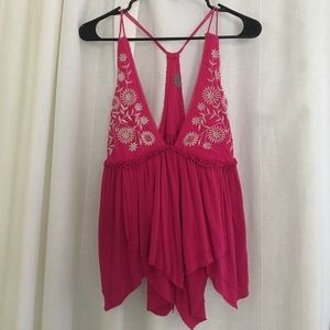 Pink urban outfitter tank