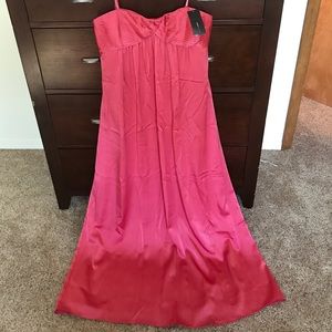 Bcbg MaxAzria silk gown