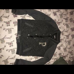 limited edition PINK varsity jacket