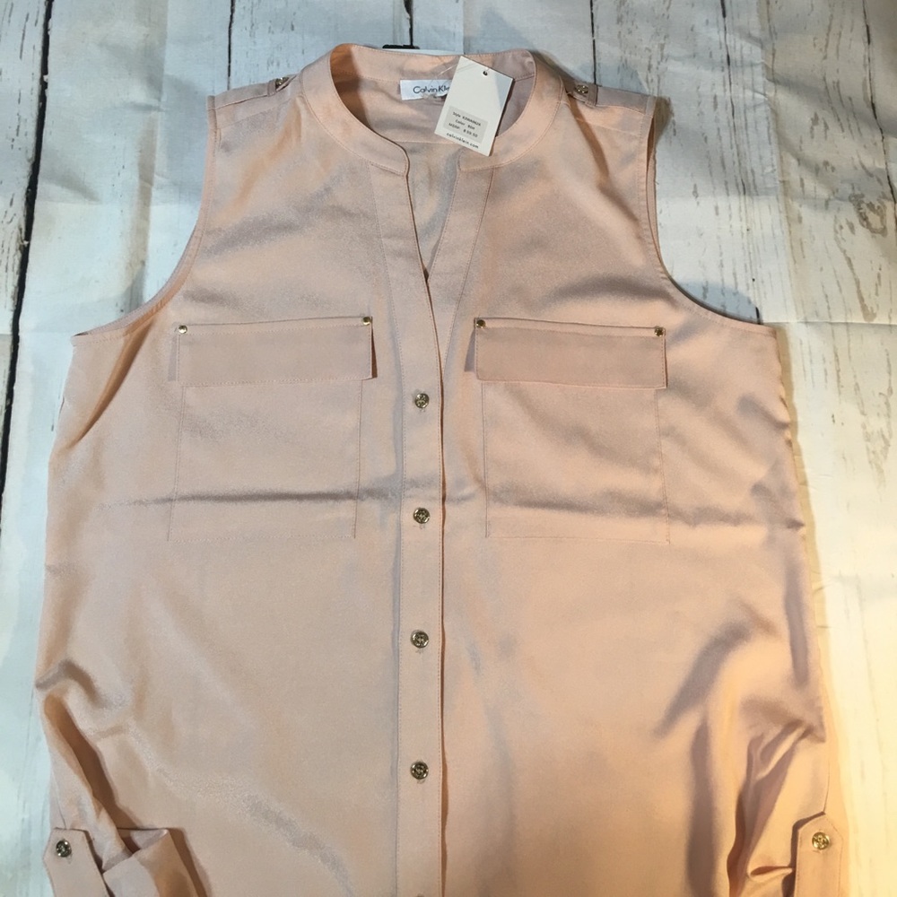 Calvin Klein Sleeveless Top - Picture 2 of 6