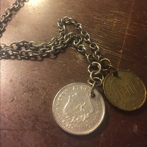 2 for $10 - Homemade coin necklace
