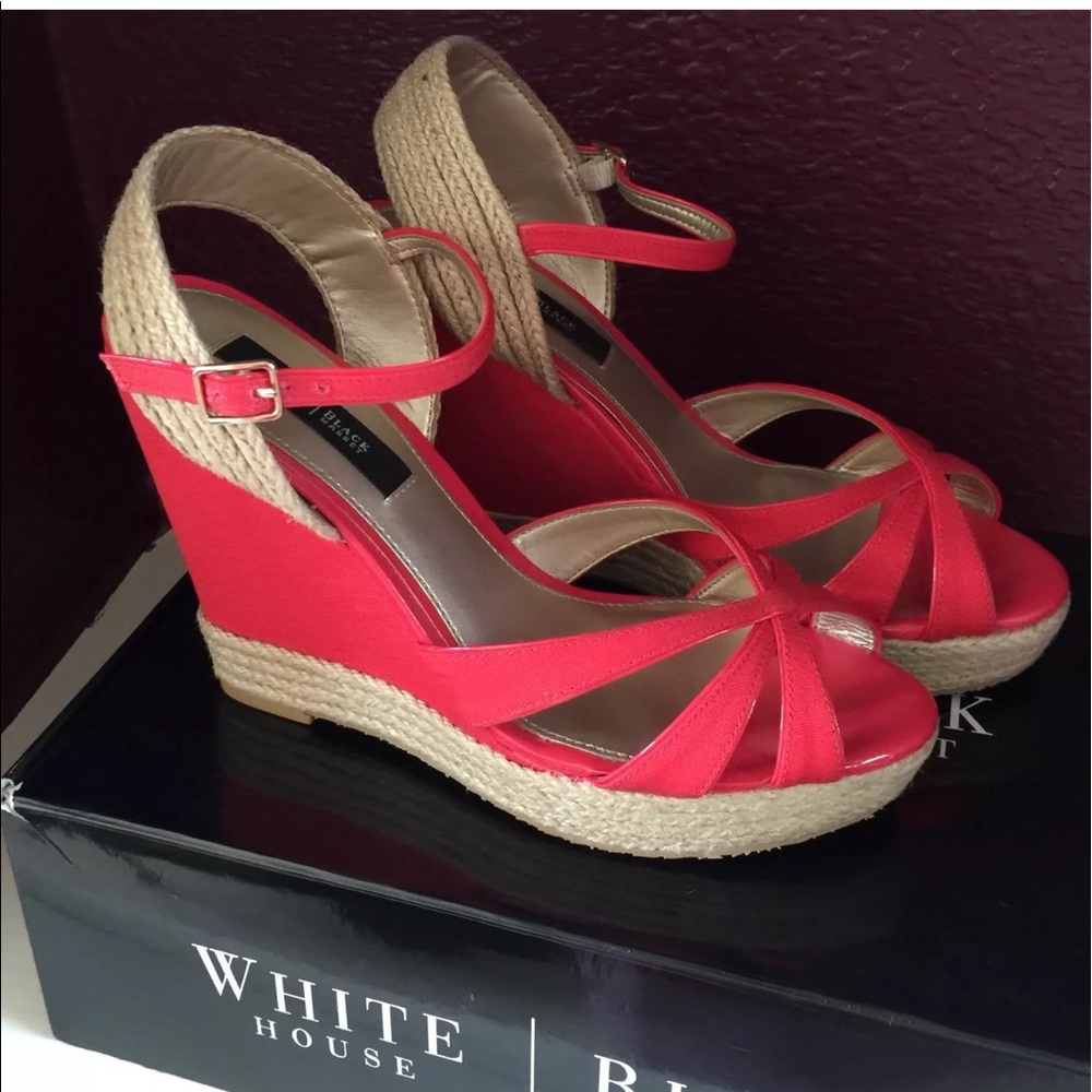Pretty WHBM Ariana Wedge Espadrilles