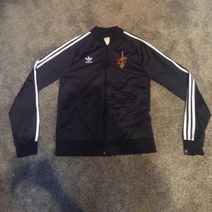 VINTAGE Adidas Cleveland Cavalier Track Jacket
