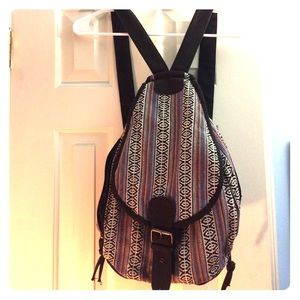 Boho knapsack/ backpack