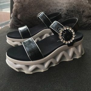 Marc Jacobs Ninja Sandal with CZ clasp