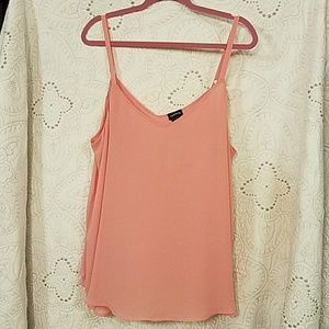 Dusty Rose Chiffon Cami Size 1X NWT by Torrid