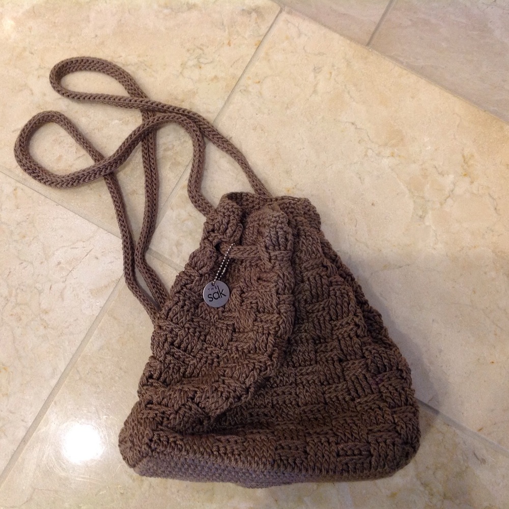 The Sak brand Taupe Satchel