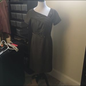 Tahari dress bearly worn