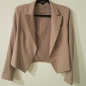 Theory Tan Blazer - Size 8