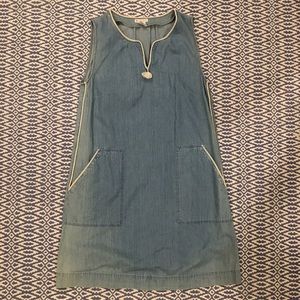 J. Crew | girls chambray dress