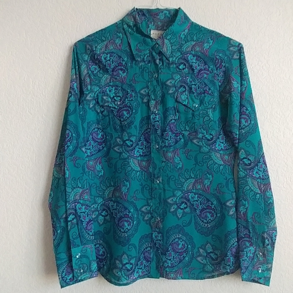 Women's button down dress shirt