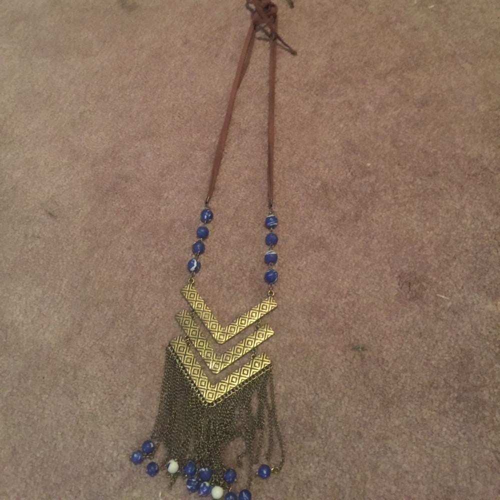 Boho statement necklace
