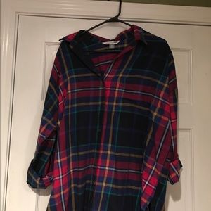 Flannel light weight shirt