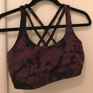 Lululemon Energy Bra Shibori