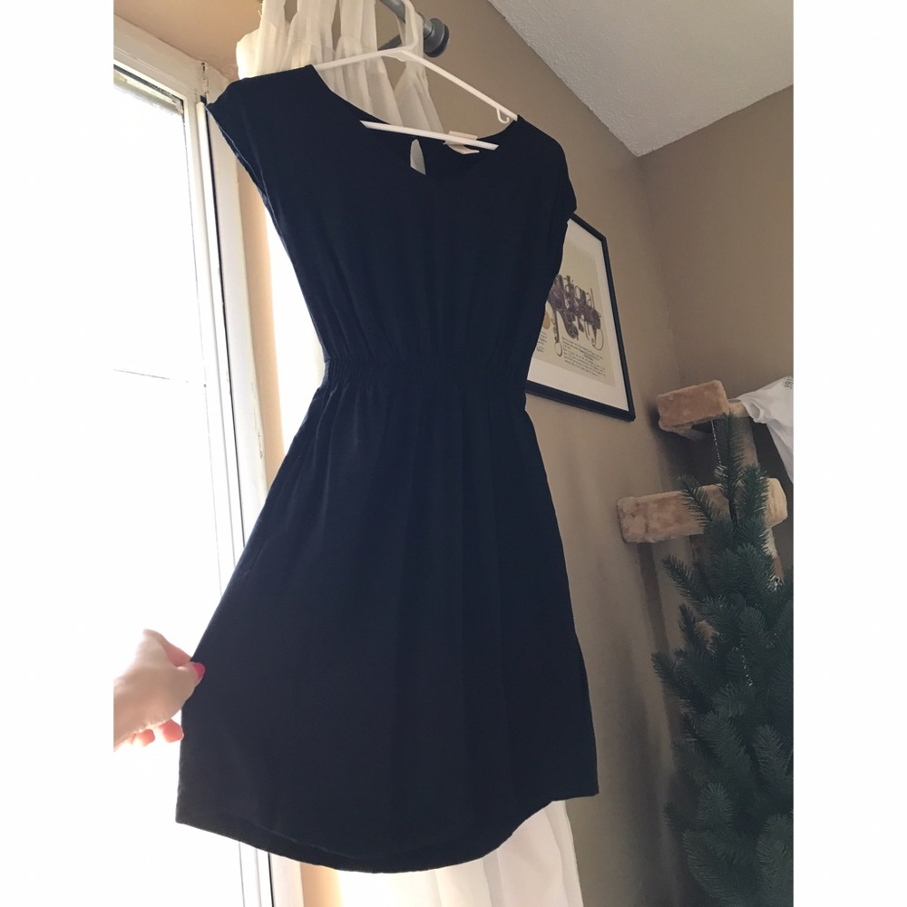 Black Cotton Dress