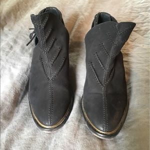 Free People Black bootie as 39