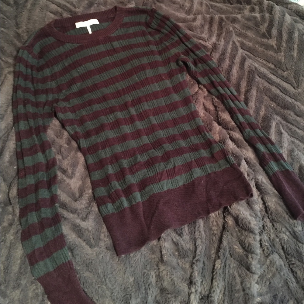 Knit Striped Long Sleeve