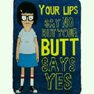 New soft Tina Butts blanket Bob's Burgers