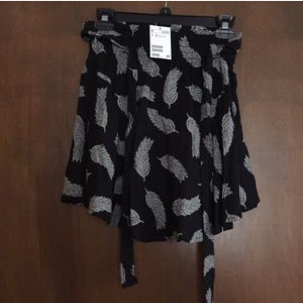 H&M Feather Skirt