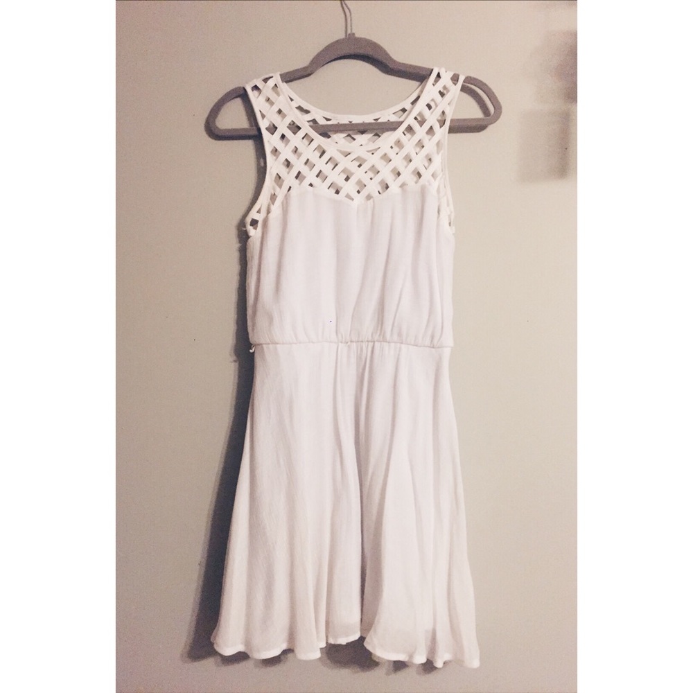 white dress