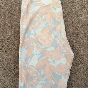 Lularoe floral printed leggings