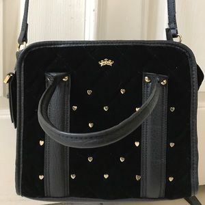 Vintage Juicy Couture Black Suede Handbag