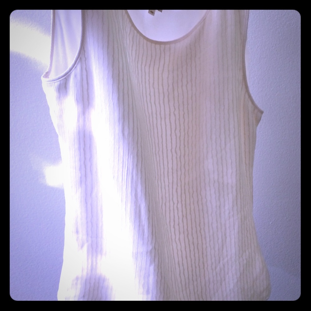 ⏳SALE LUXE Italian 100% sheer silk tank AGNONA