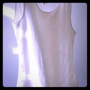 ⏳SALE LUXE Italian 100% sheer silk tank AGNONA