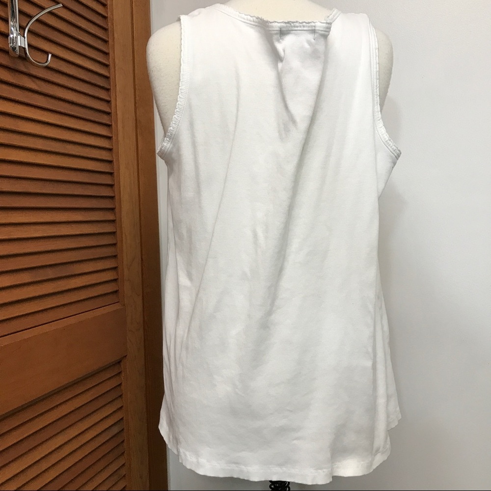 Lauren Ralph Lauren White Tank Top - Picture 3 of 7